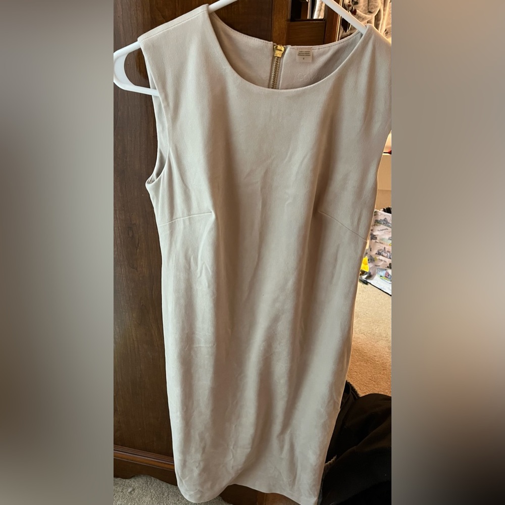 Calvin Klein Suede dress size 4